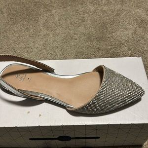 Call it Spring/ Aldo Rhinestone flats vegan